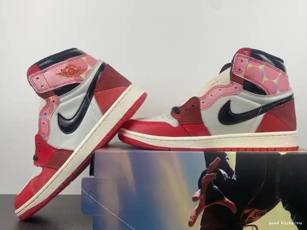 Rep the Across DV1748-601 Spider-Verse OG High 1 Spider-Man Jordan 0326
